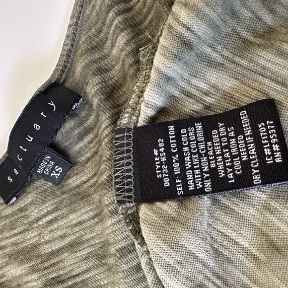 SanctuaryJolene Shift Mini Dress Green Extra Small Women XS Casual - Picture 11 of 11